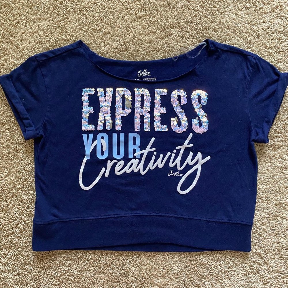 Justice Short Sleeve Top